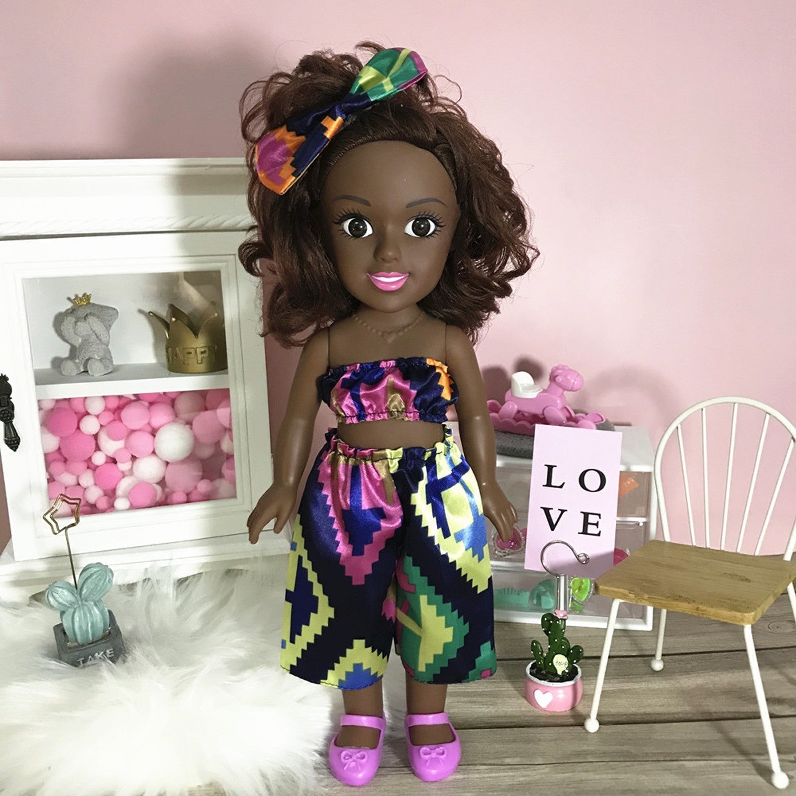 Little girl doll doll Pi-Mart