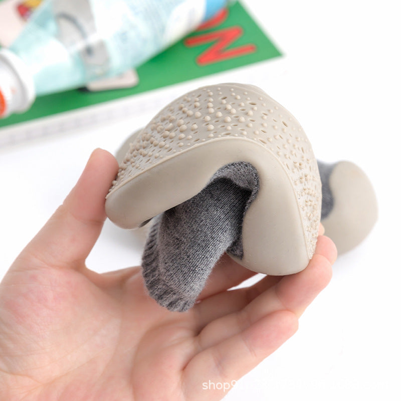 Baby Floor Socks And Shoes Warm And Thick Terry Pi-Mart