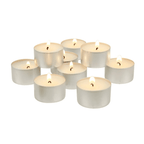 Stonebriar Unscented Long Burning Tealight Candles with 6-7 Hour Burn Time, 50 Pack, White EasyOptionXY LLC