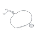 Western Fashion Simple Smiley Bracelet Women's Adjustable All-match Zircon Bracelet Accessories - SJB-DIAMOND ELITES