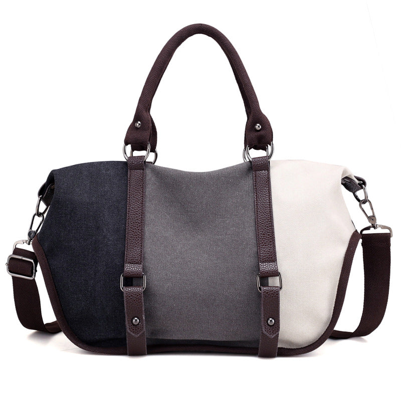 Canvas handbag Pi-Mart