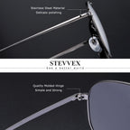 Luxury Famous Original Square Sunglasses for Men and Woman  Polarized Hexagon Sunglasses Oculos De Sol gafas lunette de soleil femme WIth UV400 Protection - SJB-DIAMOND ELITES