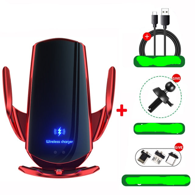 Magnetic Car Mount Wireless Phone Charger Holder - SJB-DIAMOND ELITES