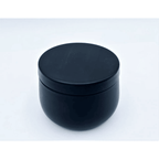 Soy Wax Candle in Tin Jar With Lid Leather Tobacco Patchouli Clean Burn up to 25 Hours Handmade in USA Natural and Safe by Relaxcation 6 oz