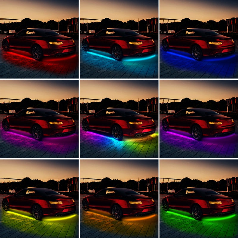 Car Flexible Ambient Atmosphere Lamp - SJB-DIAMOND ELITES