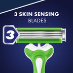 Gillette Sensor3 Sensitive Men's Disposable Razor; 1 Razor EasyOptionXY LLC