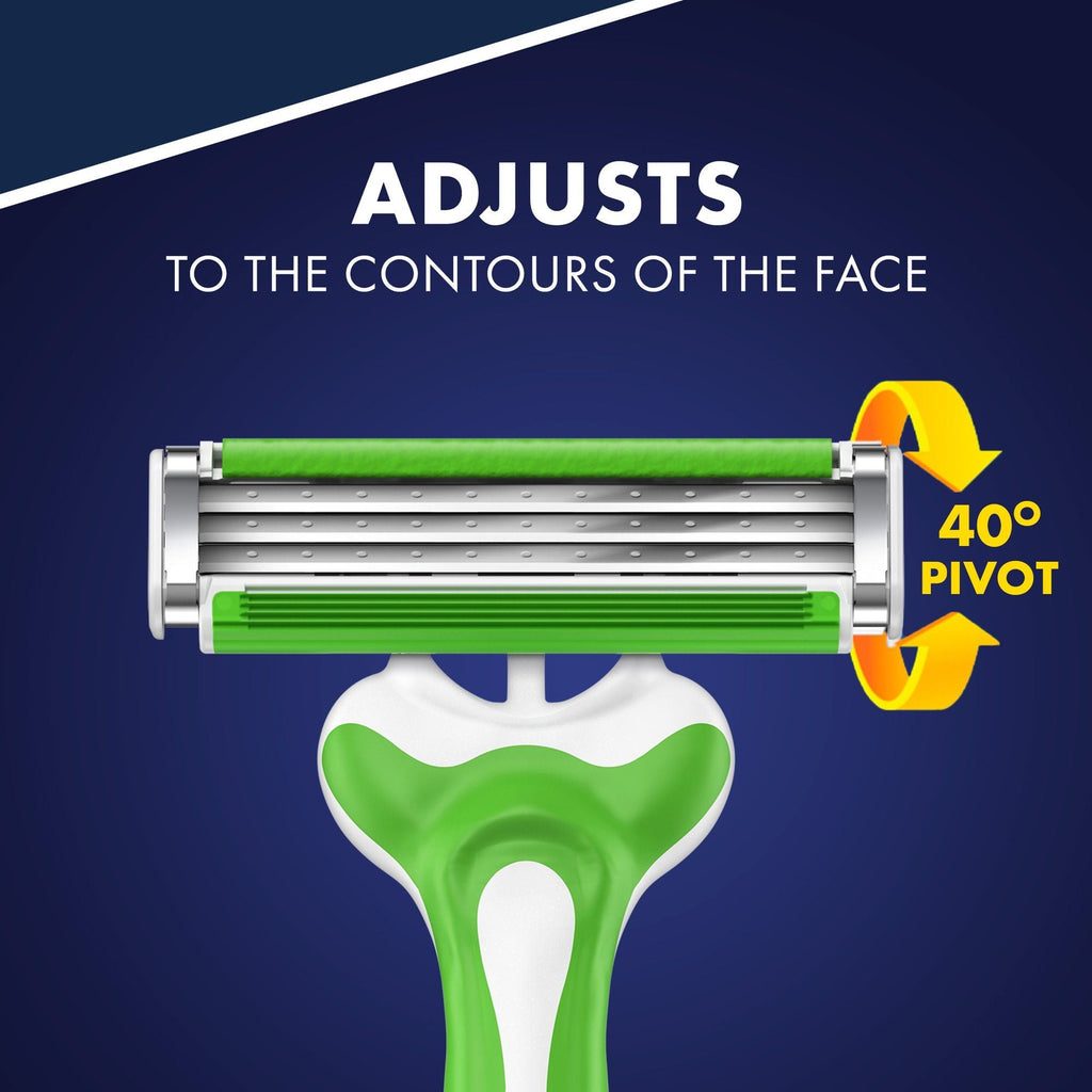 Gillette Sensor3 Sensitive Men's Disposable Razor; 1 Razor EasyOptionXY LLC