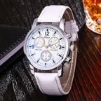 Men's belt watch student sports quartz watch Pi-Mart