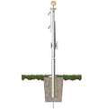 Flag Connections Flag Connections 20 ft. Satin Flag Pole, Flag Pole for High Wind The Military Gift Store