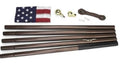 Flag Connections Residential Flagpole Kit With Flag - Bronze The Military Gift Store