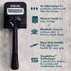 Gillette Intimate Pubic Hair Razor for Men; 1 Handle; 2 Blade Refills EasyOptionXY LLC