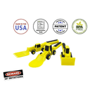 USA-Made Constructive Eating Utensils for Kids (Set of 3) - Safe Materials