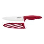Farberware Professional 6-inch Ceramic Chef Knife with Red Blade Cover and Handle EasyOptionXY LLC