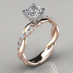 Princess Square Diamond Ring Pi-Mart