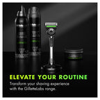 Gillette Labs with Exfoliating Bar Men's Razor; 1 Handle; 1 Blade Refill; Premium Stand