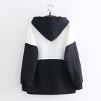 Women's loose student hoodie Pi-Mart