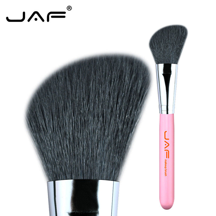JAF makeup brush Single oblique head blush brush Natural mountain wool Source new product 12GKYA Rouge brush Pi-Mart