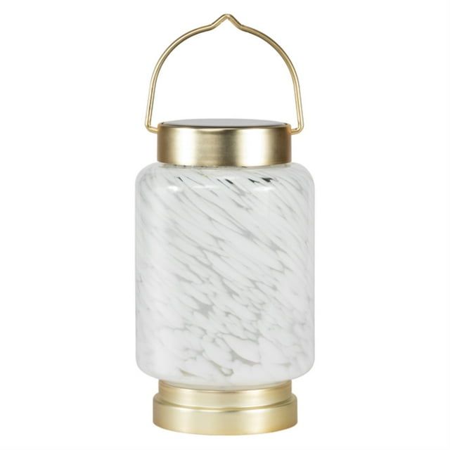 Allsop Home Garden 32408 Cylinder Boater's Glass Solar Lantern EasyOptionXY LLC