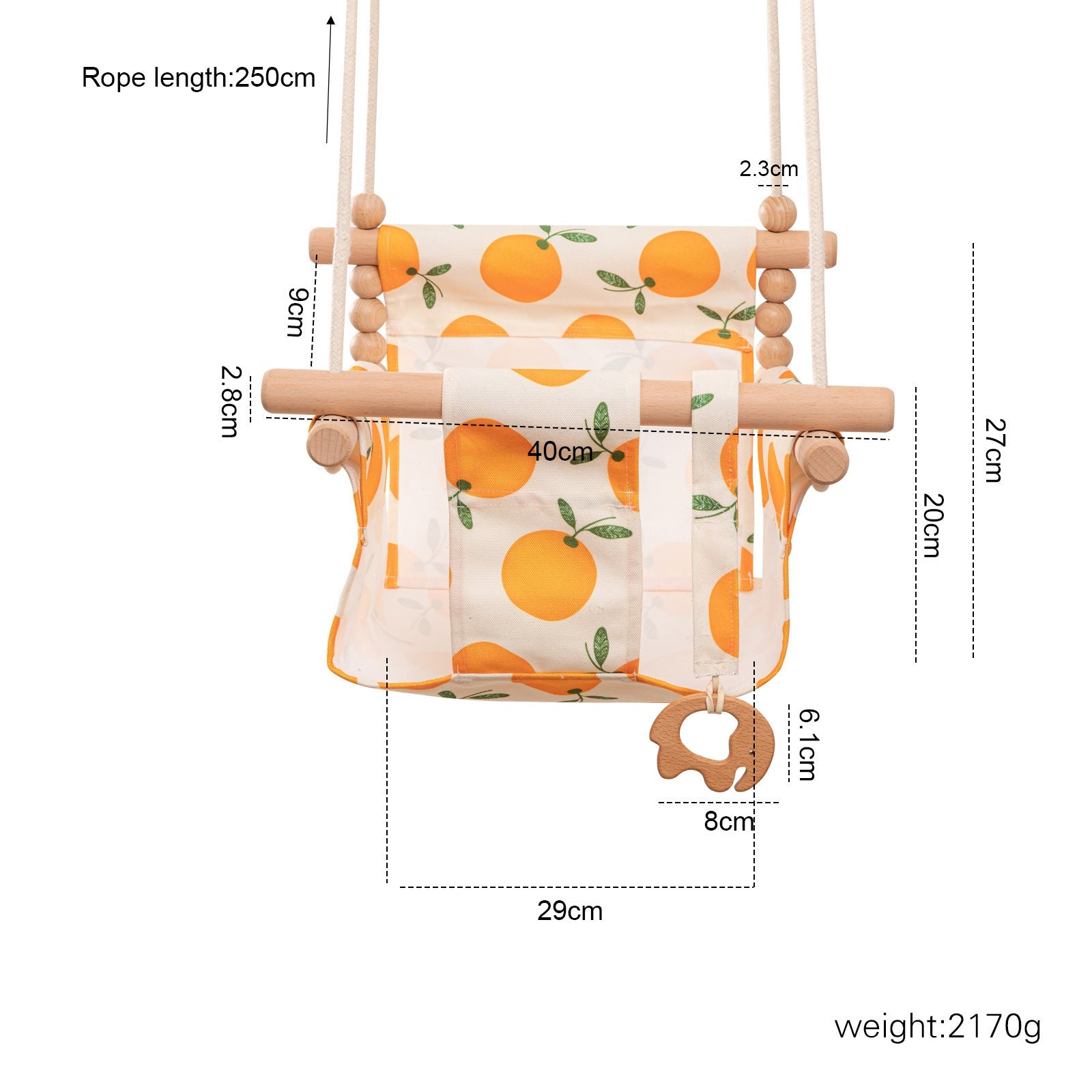 Fashionable Personality Swing Indoor Children's Home Pi-Mart