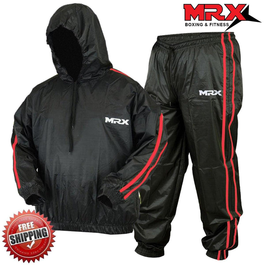 MRX Mens Sauna Sweat Suit - Weight Loss Slimming Gym Boxing MMA Training MRX Products