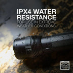 Energizer TAC R 1200 Rechargeable Tactical Flashlight, 1200 Lumens, IPX4 Water Resistant, Aircraft-Grade Aluminum LED Flashlight, Outstanding Emergency Light EasyOptionXY LLC