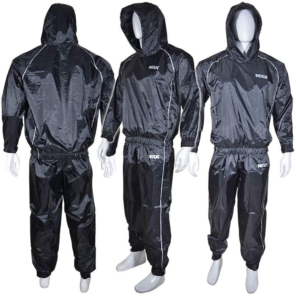 MRX Mens Sauna Sweat Suit - Weight Loss Slimming Gym Boxing MMA Training MRX Products