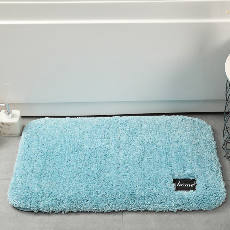 Bathroom absorbent thickened floor mat Pi-Mart