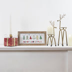 Northlight 13.25" Large Bronze Reindeer Christmas Pillar Candle Holder EasyOptionXY LLC