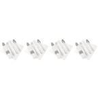 BESTONZON 8 Sets Party Cutlery Set Disposable Forks Spoon Napkin Flatware Serving Kit EasyOptionXY LLC