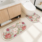 Bathroom Absorbent Non-slip Carpet Floor Mat Pi-Mart