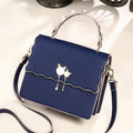Genuine leather handbags portable fashion simple shoulder bag trendy all-match crossbody bag tote bag - SJB-DIAMOND ELITES