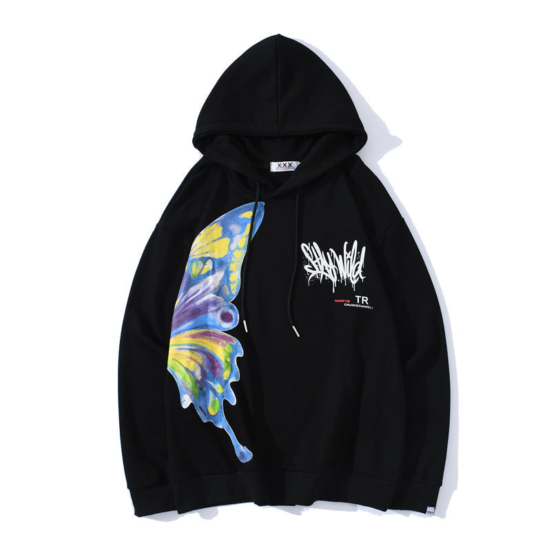 Butterfly print sweatshirt Pi-Mart