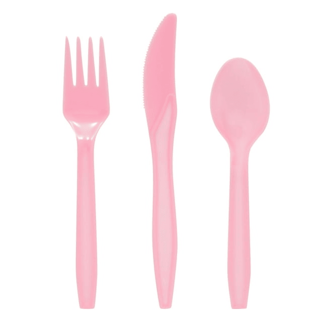 144 Piece Vintage Style Tea Party Supplies with Pink Floral Paper Plates, Napkins, Cups, and Cutlery, Disposable Tableware Set for Girls Baby Shower, Wedding, Serves 24 EasyOptionXY LLC