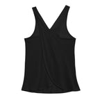 Women's Solid Wrap Back Sports Tank Top - SJB-DIAMOND ELITES