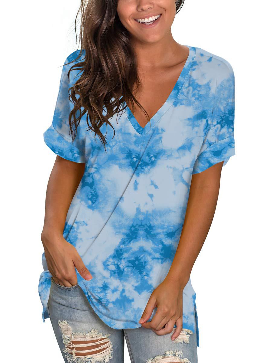 Fashion split T-shirt Pi-Mart