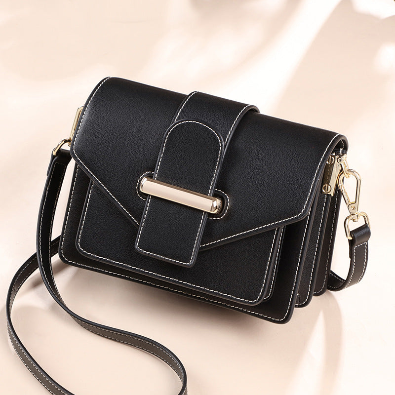 Genuine leather messenger bag fashion crossbody shoulder bag - SJB-DIAMOND ELITES