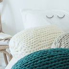 Handmade Wool Sofa Cushion Cushion Solid Color Cushion Pi-Mart