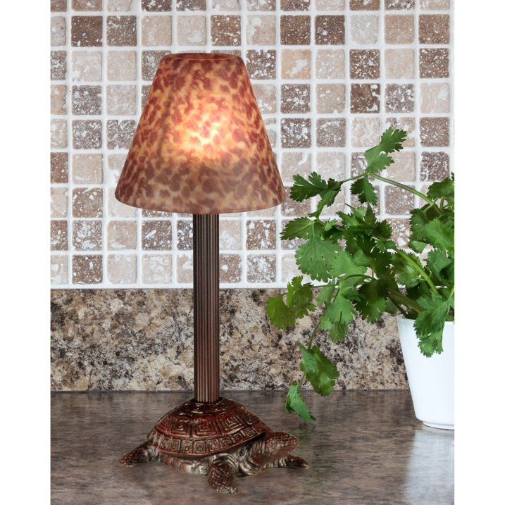 Art Glass Ensembles Amber Votive Candle Holder - SJB-DIAMOND ELITES