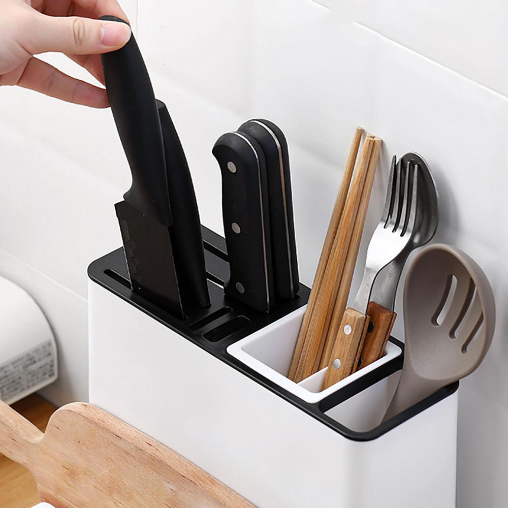 Tableware Storage Holders Kitchen Knife Plastic Storages Racks for Kitchen  Convenience Cabinet Pi-Mart