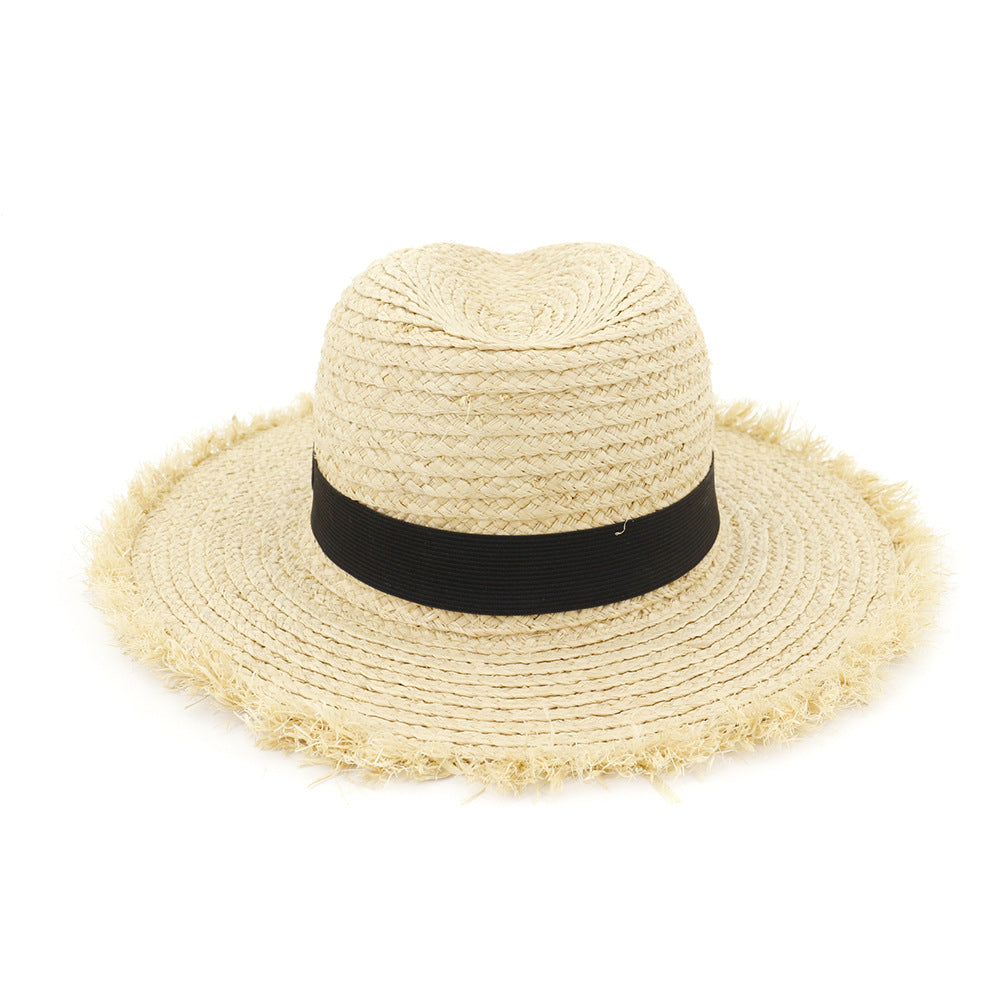 Handmade Crochet Straw Hat Sun Shade Proof Fisherman Hat, Crochet Straw HatFisherman HatHandmade HatHat Sun Shade Proof SHOMICOBOUTIQUE