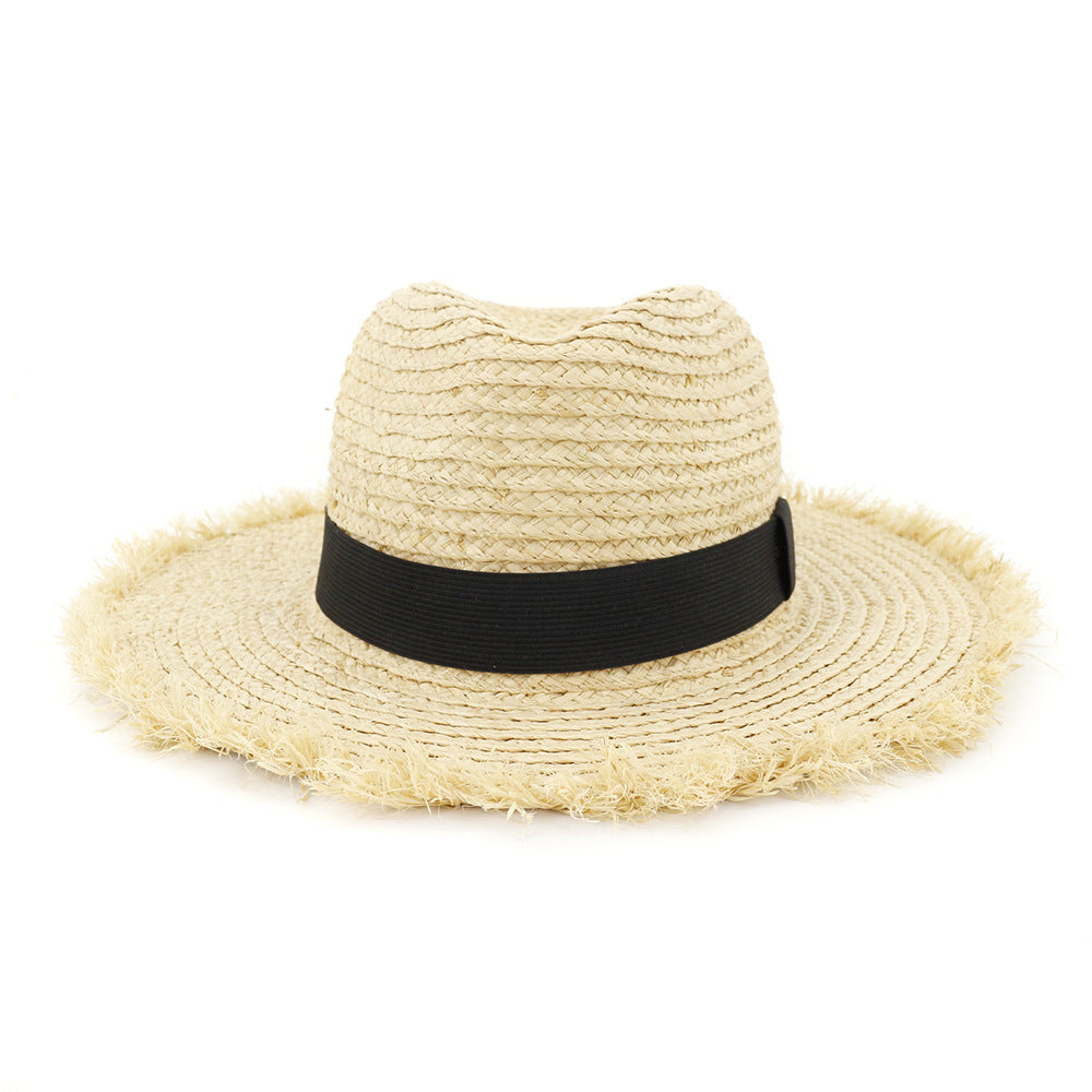 Handmade Crochet Straw Hat Sun Shade Proof Fisherman Hat, Crochet Straw HatFisherman HatHandmade HatHat Sun Shade Proof SHOMICOBOUTIQUE