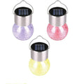 NEX Red Solar Outdoor Hanging Lanterns (3 Pieces) - SJB-DIAMOND ELITES