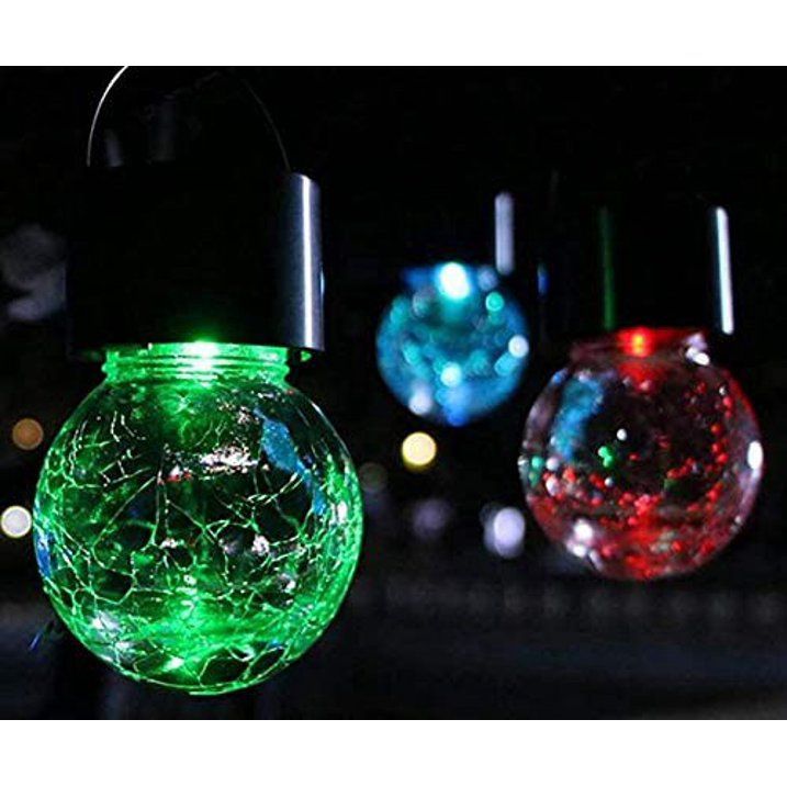 NEX Red Solar Outdoor Hanging Lanterns (3 Pieces) - SJB-DIAMOND ELITES