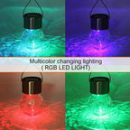 NEX Red Solar Outdoor Hanging Lanterns (3 Pieces) - SJB-DIAMOND ELITES