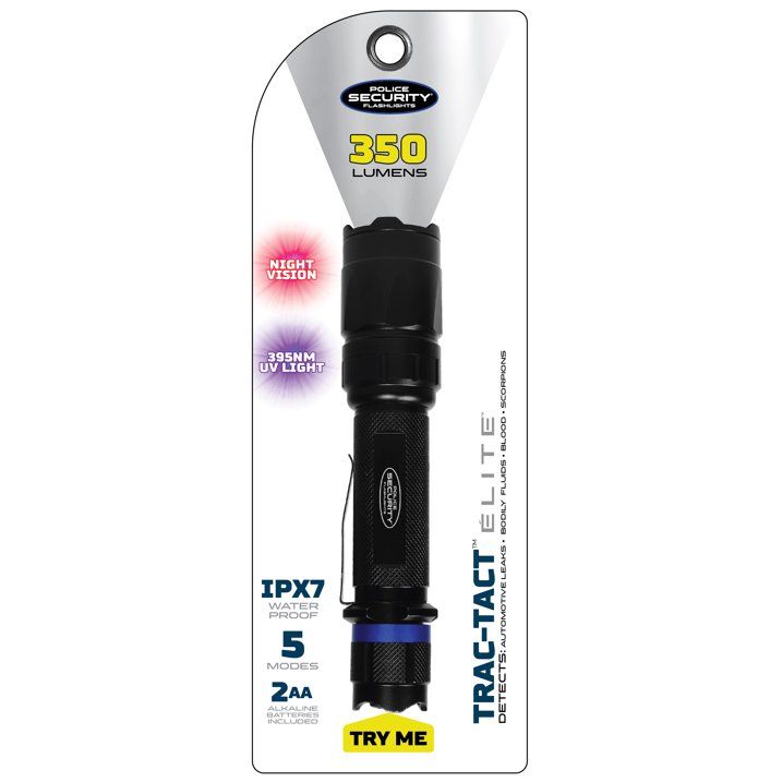 Police Security Flashlights Trac Tact 2AA 5 in 1 Flashlight - As Seen On TV - SJB-DIAMOND ELITES