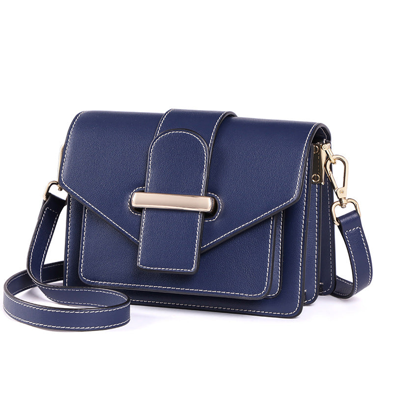 Genuine leather messenger bag fashion crossbody shoulder bag - SJB-DIAMOND ELITES