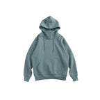 Stand-up collar oversize drop shoulder hoodie Pi-Mart