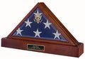Flag Connections Military Flag case and Pedestal Urn - Cherry The Military Gift Store