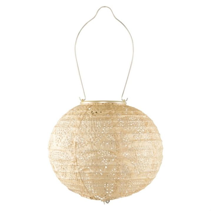 Allsop Home Garden 31771 Soji Stella Globe 8-In. Tyvek Solar Lantern (Pearl) - SJB-DIAMOND ELITES