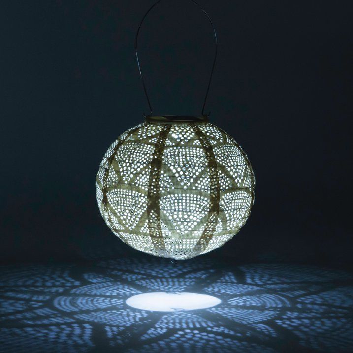 Allsop Home Garden 31771 Soji Stella Globe 8-In. Tyvek Solar Lantern (Pearl) - SJB-DIAMOND ELITES